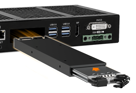 CP160 可抽取式 M.2 NVMe SSD 模組