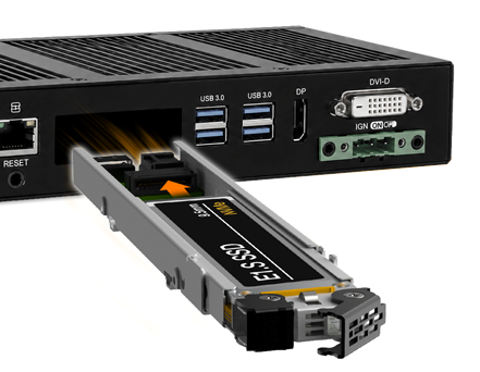 CP168 緊湊型抽取式 E1.S SSD 模組